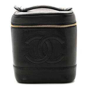 Chanel Caviar Vanity Cosmetic Case #236223C13B